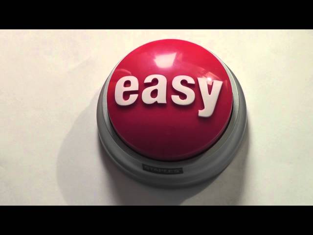 Staples That Was Easy Button by Pittcrew