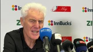 Bafana Bafana coach Hugo broos We don’t have it in our hands anymore