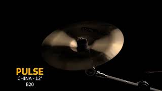 CHINA 12'' - PULSE SERIES - BRONZ CYMBALS