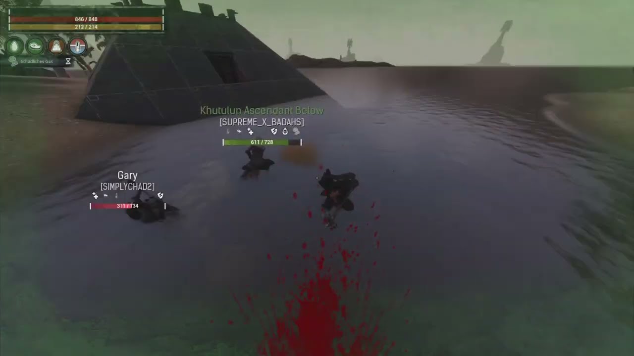 Conan Exiles PVP - Fighting running Hammer Glitchers