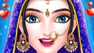 Indian wedding bride royal queen fashion makeover girls game|Android Gameplay|@ASMRNehaKouser|new game screenshot 1