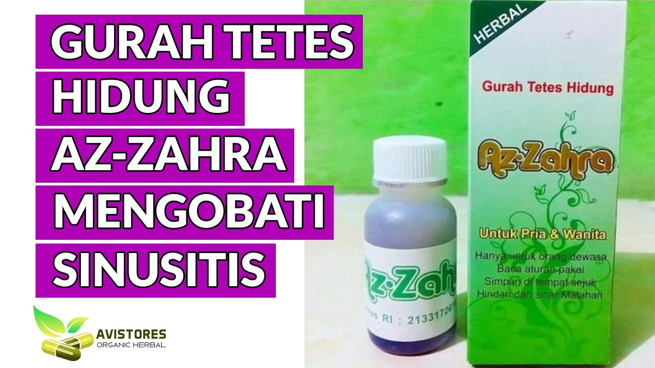 Jual Gurah Tetes Hidung Az Zahra Mengobati Sinusitis Polip Batuk Flu Men Hidung