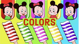 تعليم الاطفال الألوان باللغة الإنجليزية ( أغاني أطفال )