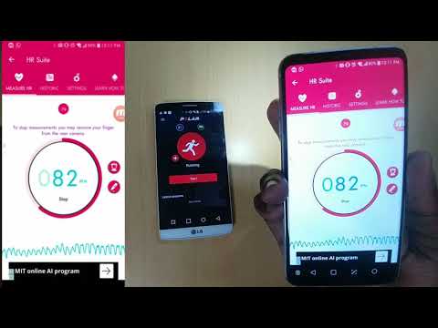 HR Suite: Heart rate monitor android application