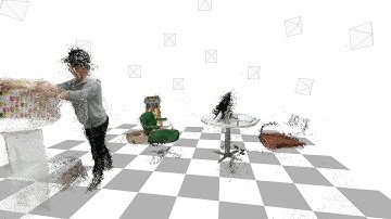 Point Cloud Data from the CMU Panoptic Studio (170407 office2)