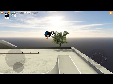 Stickman Skate Battle Android and IOS gameplay