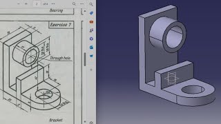 Famous Catia V5 Tutorial: Beginner Drawing Exercise 7 Profile