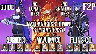 🔥 C0 F2P Flins DESTROYS the Natlan Boss! | New Stygian Onslaught 6.7 | Genshin Impact