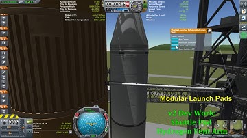 Kerbal Space Program Modular Launch Pads v2.0 Dev Demo:  Shuttle Pad Hydrogen Vent Arm