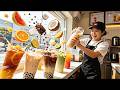 Relaxing Milk Tea Making – Satisfying &amp; Stress Relieving