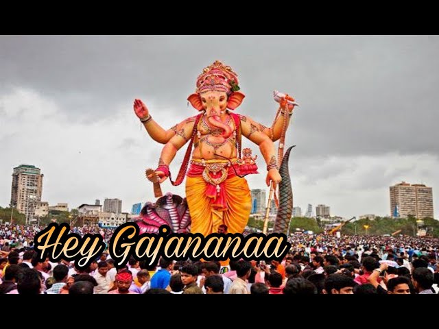 Hey Gajananaa   हे गजानना ||  Ganesh Song || Aayush Soni || Dipesh Dhodi #Ganeshchaturthi2022 class=