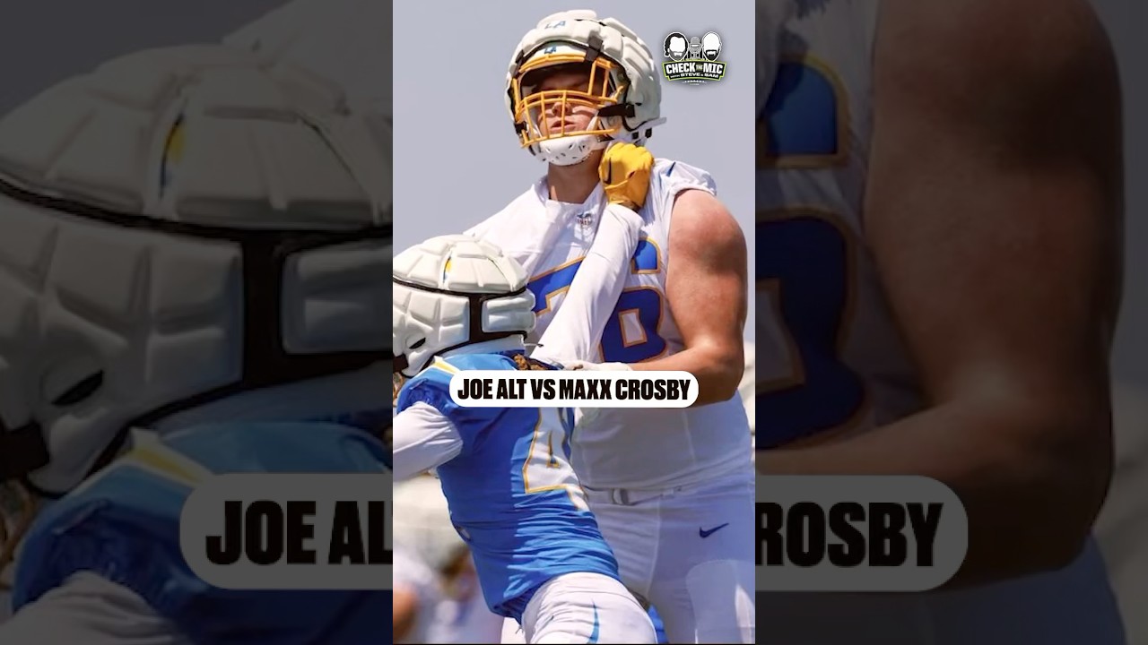 Joe Alt’s Rookie Debut VS Maxx Crosby