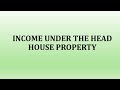 Part-2 Income from House Property for May/June 26 Exams