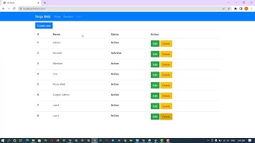 #08 How to Make Student Management System in Laravel9 (CRUD Role Laravel9) by Ninja Web