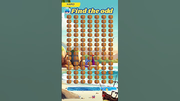 Can you find the odd one out and unlock the hidden treasure? 🌊💎"#findtheodd    #quizgames   #shorts