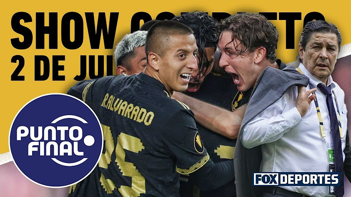 ⚽🏆¡MÉXICO VA A LA FINAL! Jugarán ante un USMNT que sufrió ante el Flaco Tena | Punto Final EN VIVO