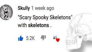 Spooky Scary Skeletons with skeletons 💀