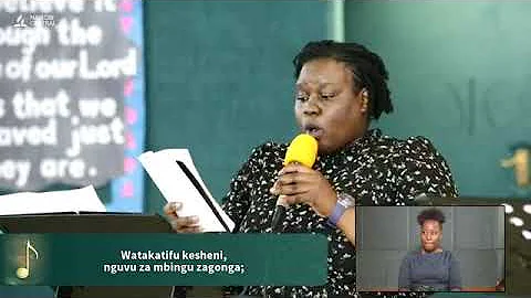 Watakatifu Kesheni (watch, ye saints) Nyimbo za kisabato