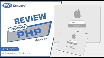 Review program conversi fungsi terbilang PHP || Download source code