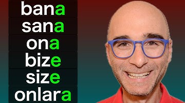 Turkish Grammar: Dative Case of the Personal Pronouns