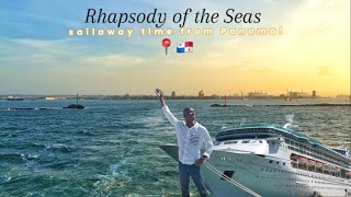 Day 1 | RHAPSODY OF THE SEAS It’s cruising day!! Embark and departure from Colon, PTY | Dec 2, 2023