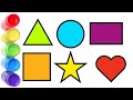 Fun 2D Shapes Learning Video for Toddlers