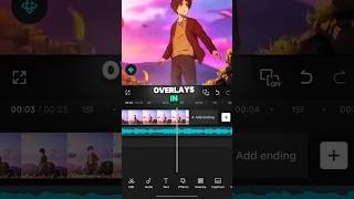 You’re editing wrong if you’re not using this overlay trick 😳🔥 #edit #tutorial #anime #shorts