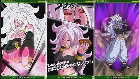 NEW MAJIN ANDROID 21 SUPER ATTACK ANIMATIONS!! ALL NEW SUPER ATTACKS | DBZ DOKKAN BATTLE