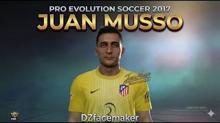 PES 2017 | [ِJuan Musso] New Face Update 2026 - Ultra Realistic