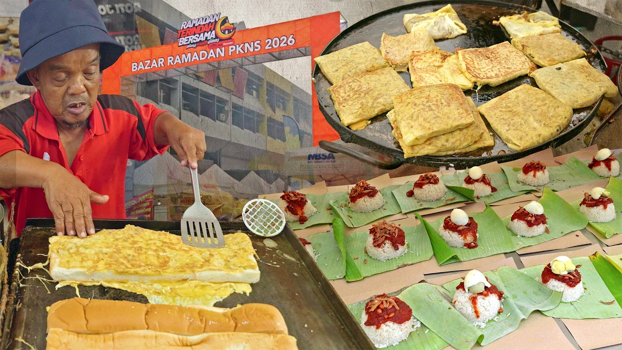 Bazar Ramadan PKNS Shah Alam. Banyak Makanan Sedap & Murah!