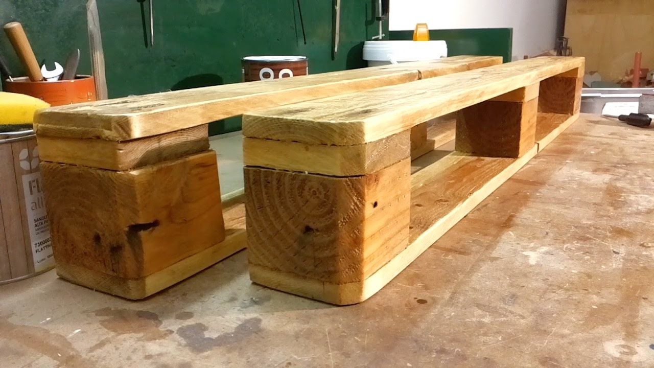Cucine con bancali: arredare con i pallet. librerie con i pallet ...