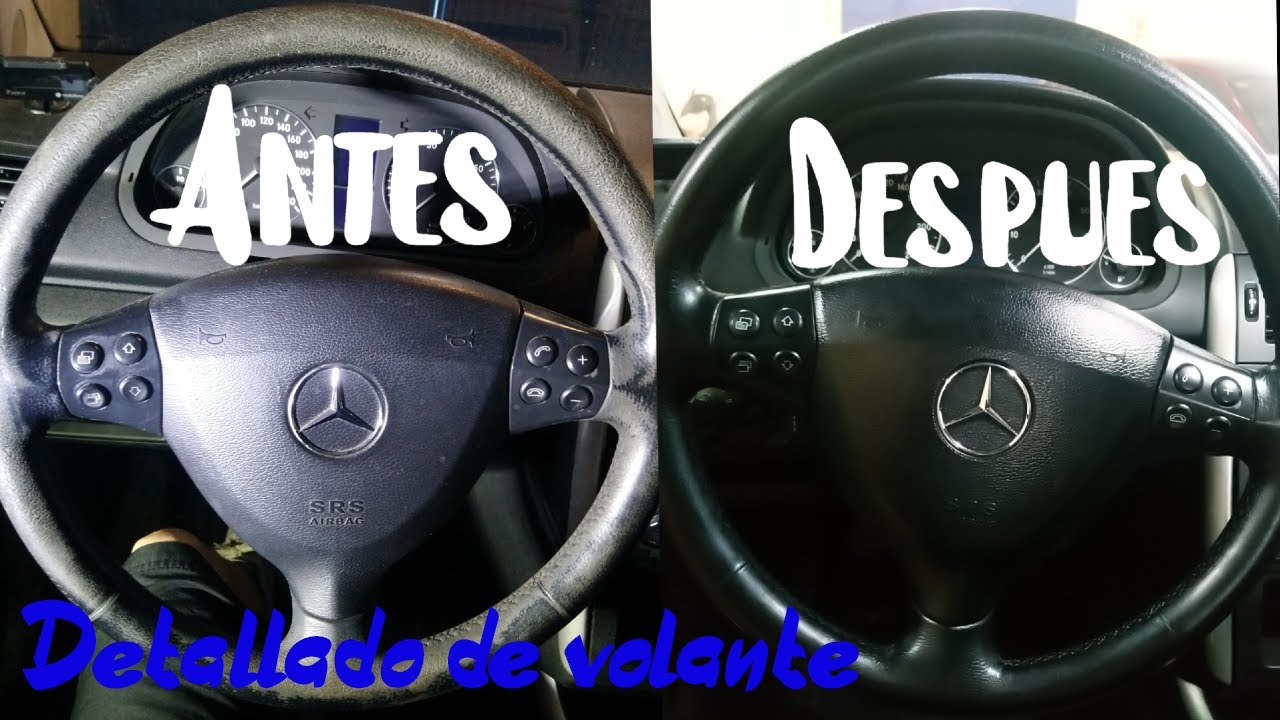 Como renovar un volante - YouTube