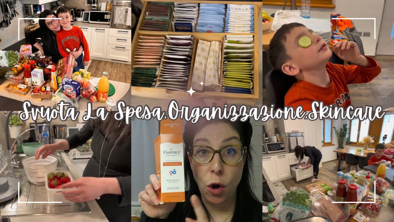 🛒SVUOTA LA SPESA Aldi con Giamby | Come Organizzo frutta e verdura 🍎 Prodotti Skincare 🫠