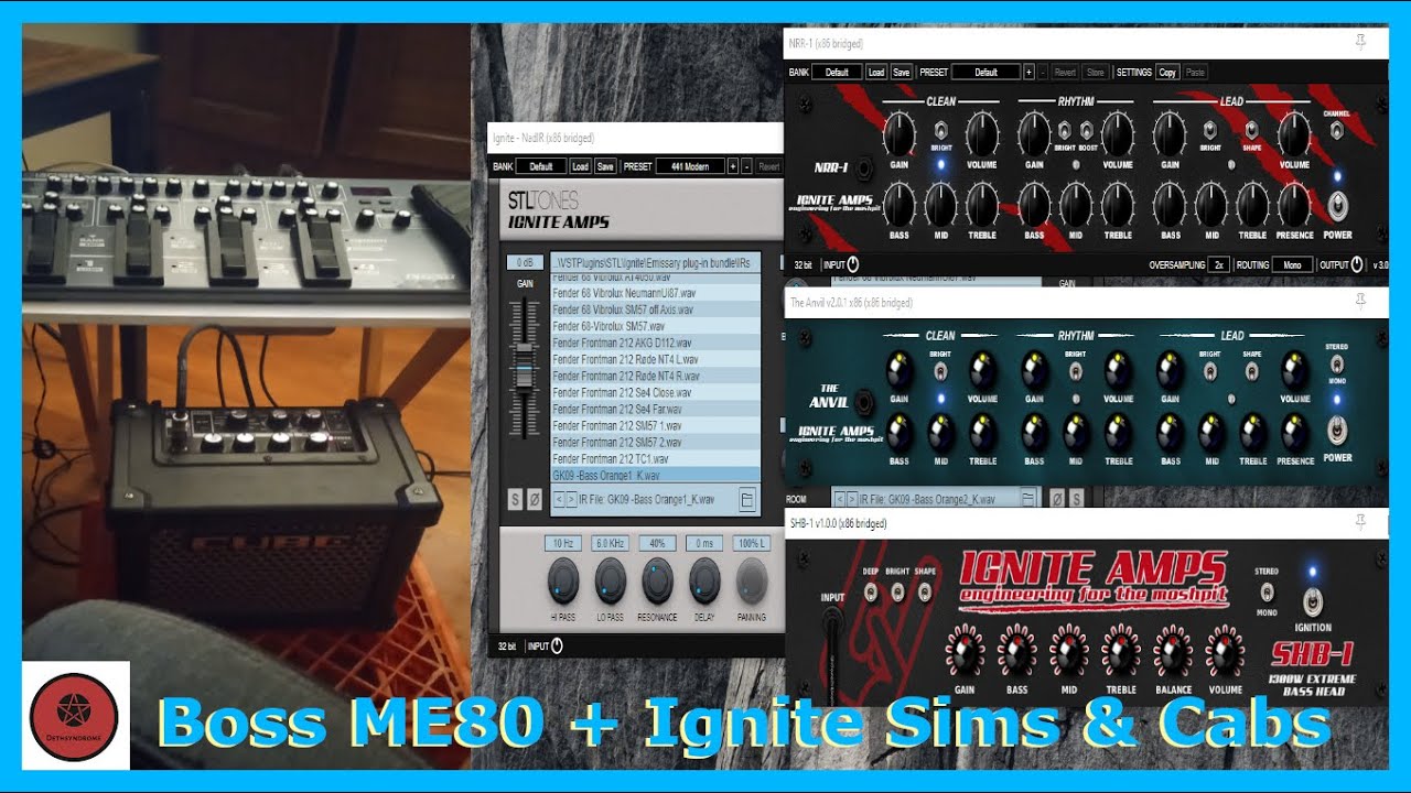 What is Tone Ep. 30 Boss ME80 Vs Ignite Amps 