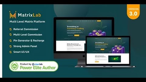 How to install MatrixLab  Multilevel Investment Platform