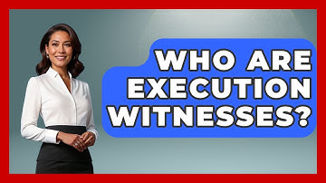Who Are Execution Witnesses? - Jail & Prison Insider
