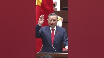 Chủ tịch nước Tô Lâm thực hiện nghi thức tuyên thệ nhậm chức #antv  #chutichnuoc #botruongtolam