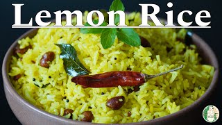 Lemon Rice recipe No Onion No Garlic | Temple Style Prasadam Lemon Rice | Quick Lunch Sattvik Kitche by Sattvik Kitchen 1,330 views 2 weeks ago 3 minutes, 35 seconds