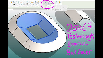 25067 - The Same Roof Exercise From Yesterday But Easier - Modify Sub-Elements