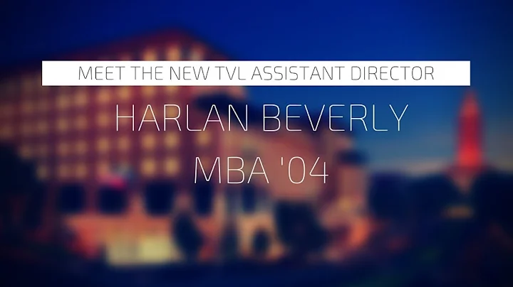 Meet Harlan Beverly: The new Texas Venture Labs assistant director