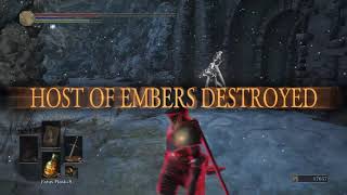 Darksouls III Learning how to backstab and weapon swap.