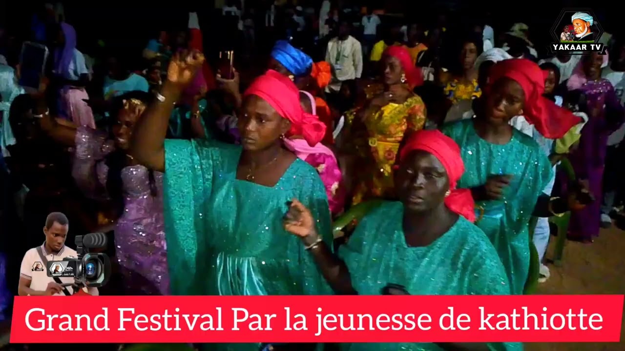 Grande festival par la jeunesse de kathiotte 2025