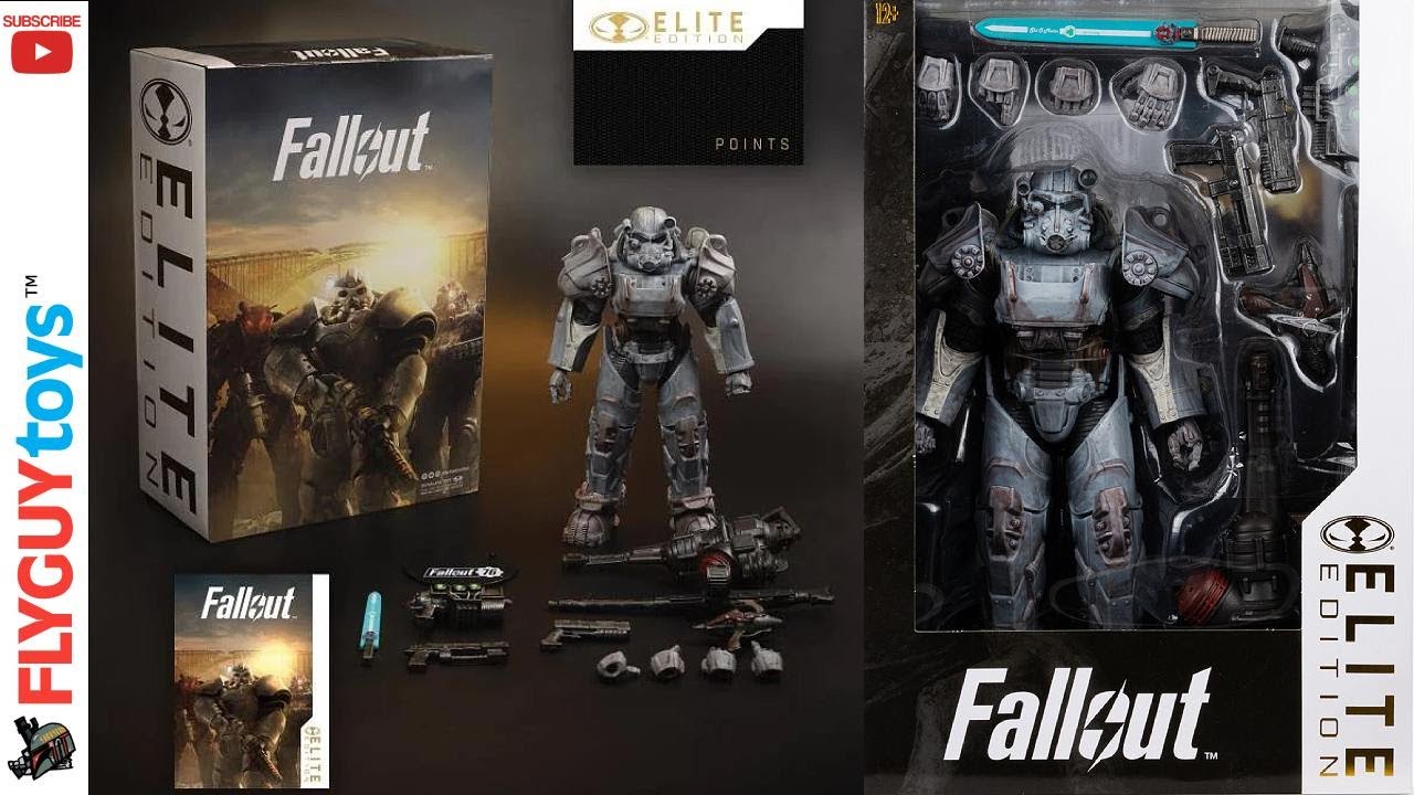 McFarlane Toys Elite Edition 3, Fallout 76, T-60 Action Figure 