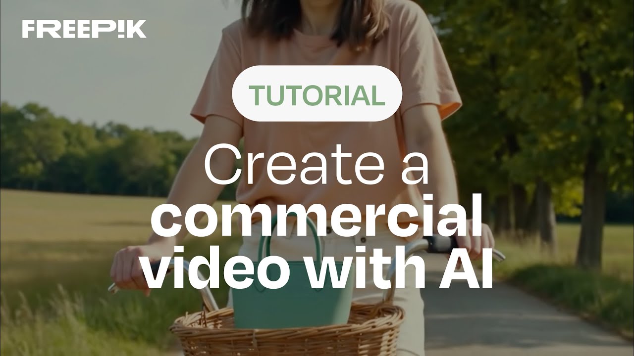 Create a commercial video with AI | Freepik Tutorials