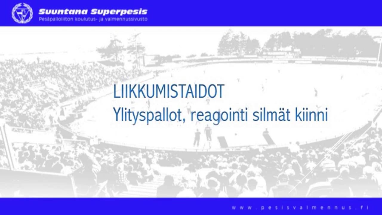 Kopparipeli: Liikkumistaidot ylityspallot silmät kiinni