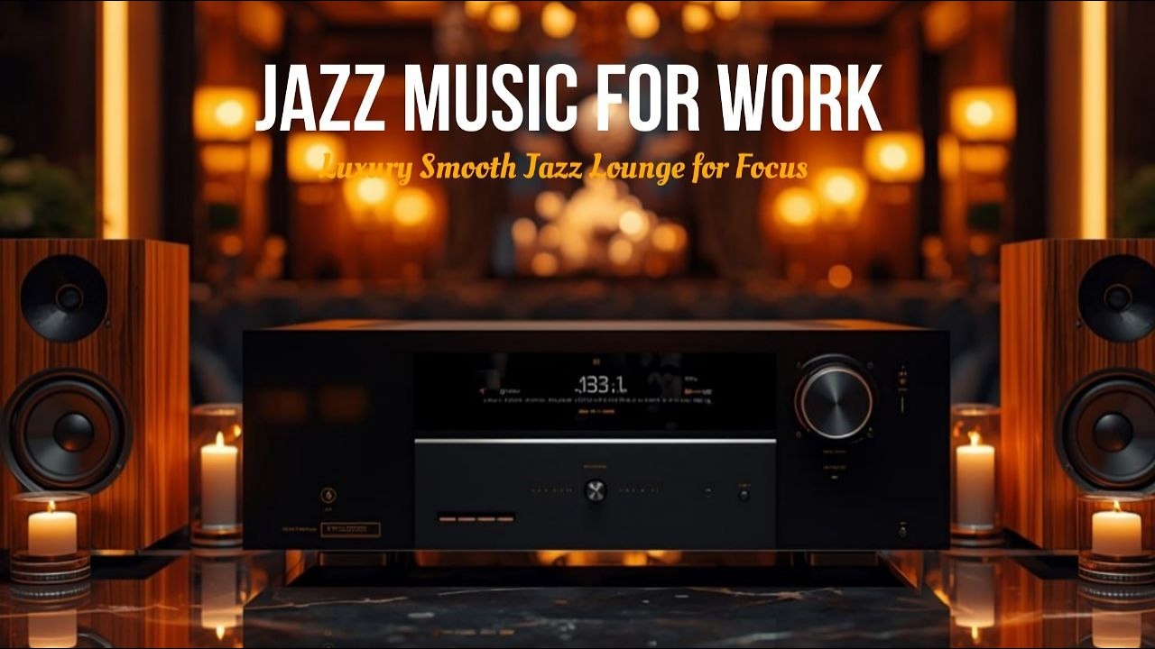 Jazz Music for Work - Luxury Smooth Jazz Lounge for Focus & Productivity