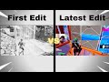 First Fortnite Edit vs Latest Fortnite Edit