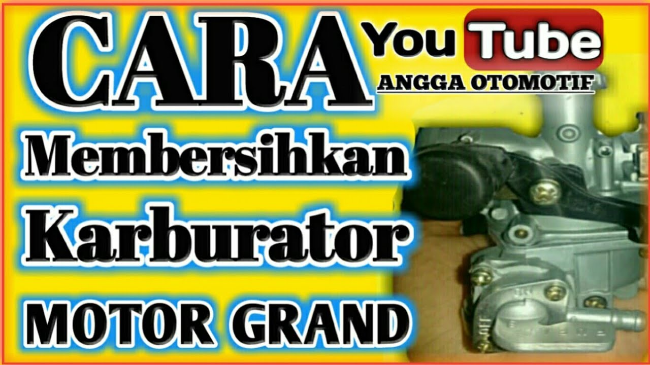 CARA SERVICE KARBURATOR ATAU CARA CUCI KARBURATOR