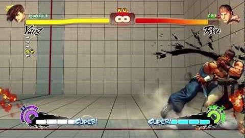 SSF4 AE:Yang Combo 2(Corner)