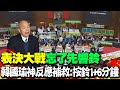 【每日必看】表決大戰&quot;忘了先響鈴&quot; 韓國瑜神反應補救:按鈴1+6分鐘｜&quot;竟然過半&quot;怎麼回事? 民進黨提案竟出現&quot;贊成59票&quot;  20240524